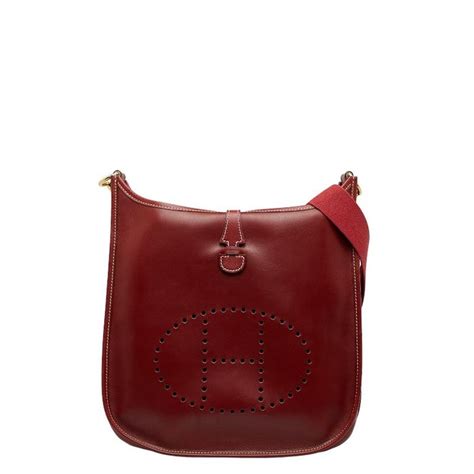 hermes box calf evelyne|hermes evelyne handbags.